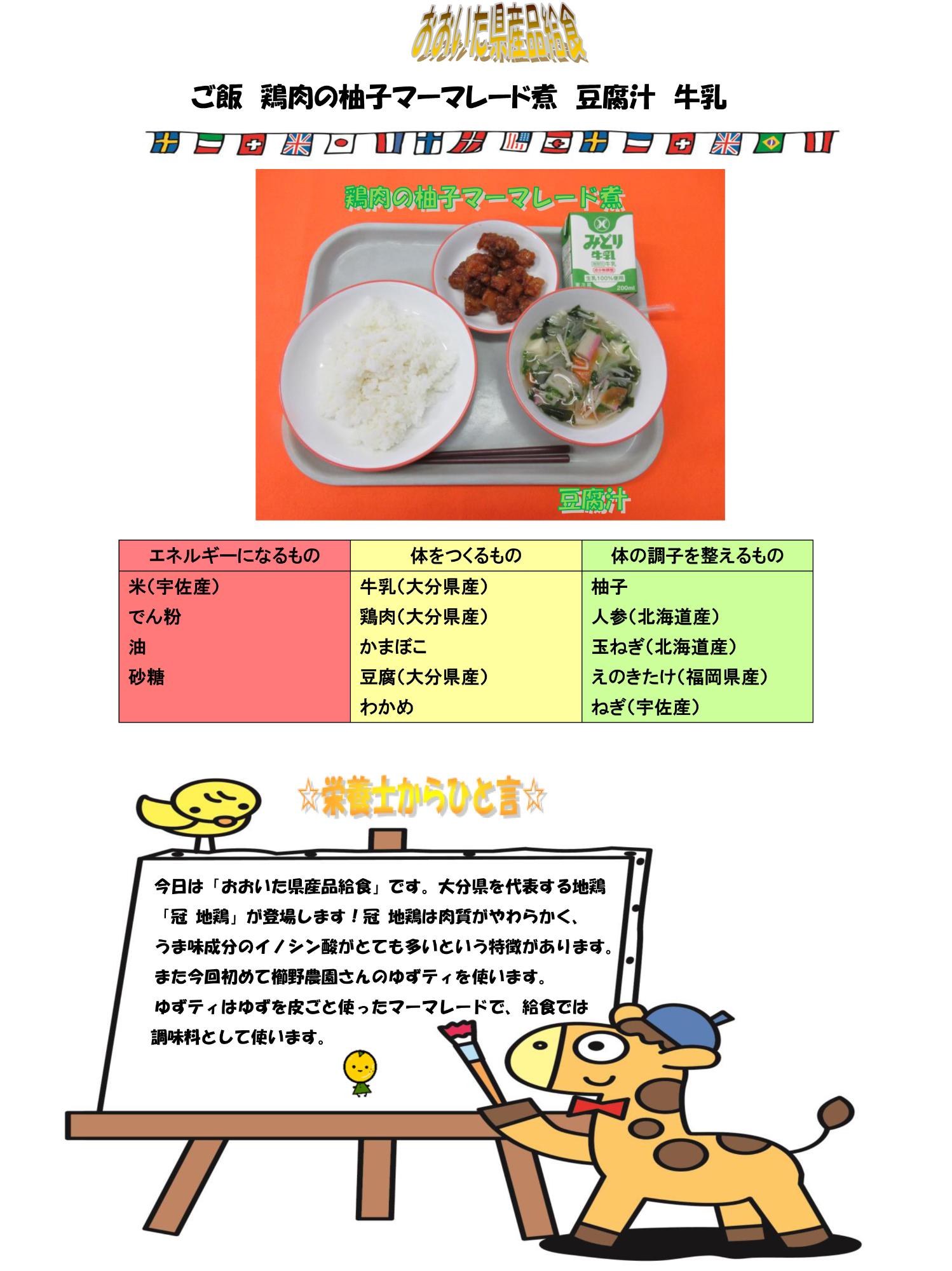 10月25日の給食