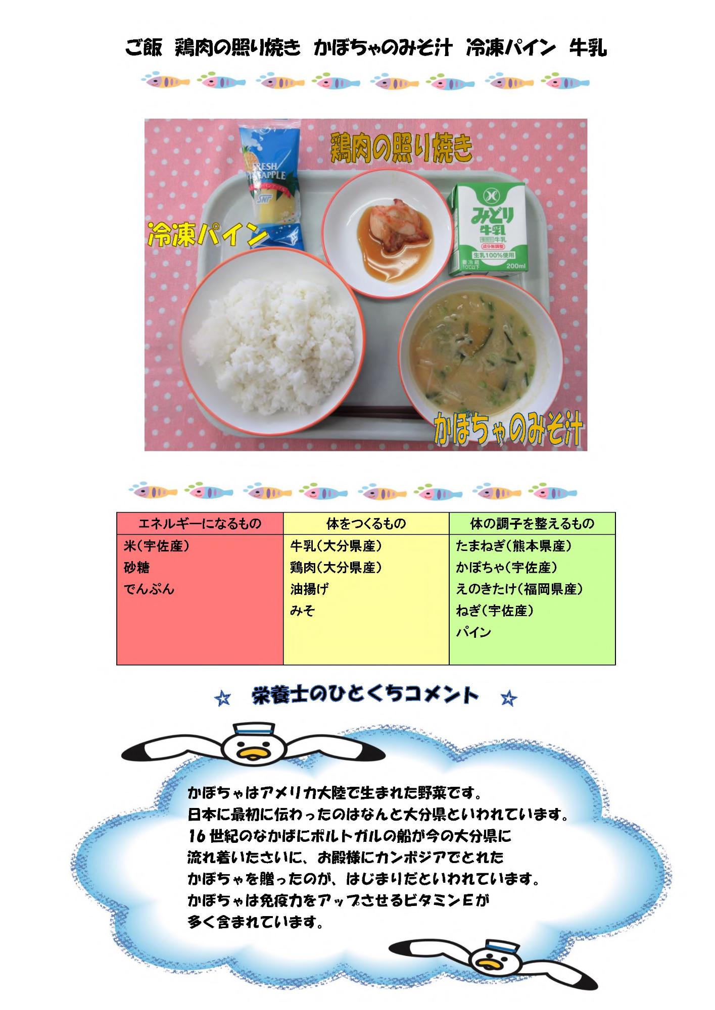 7月11日の給食