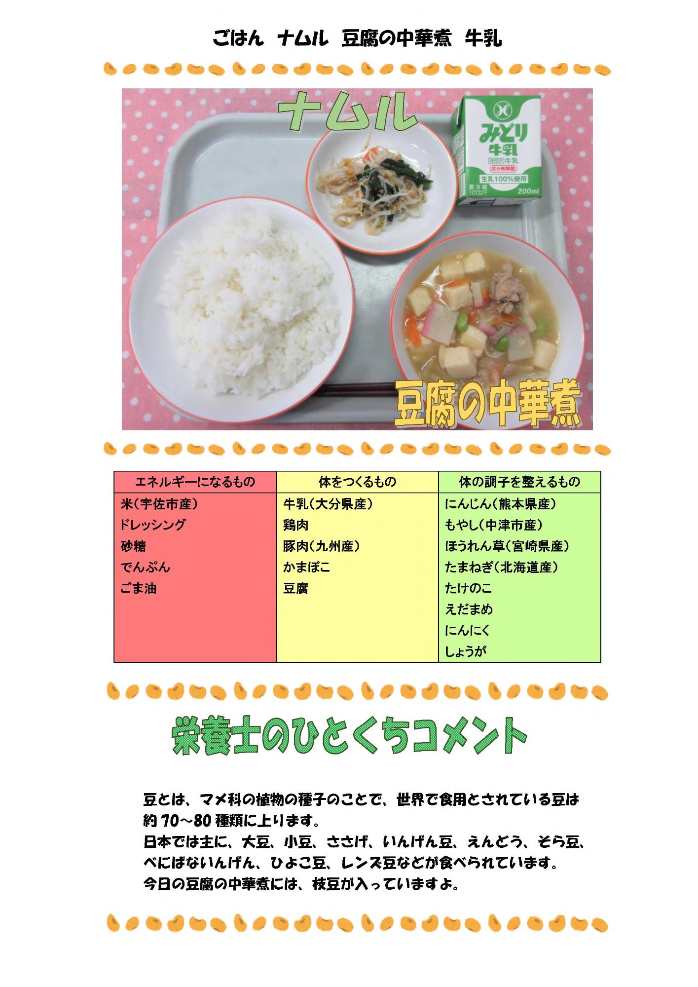 2月6日の給食
