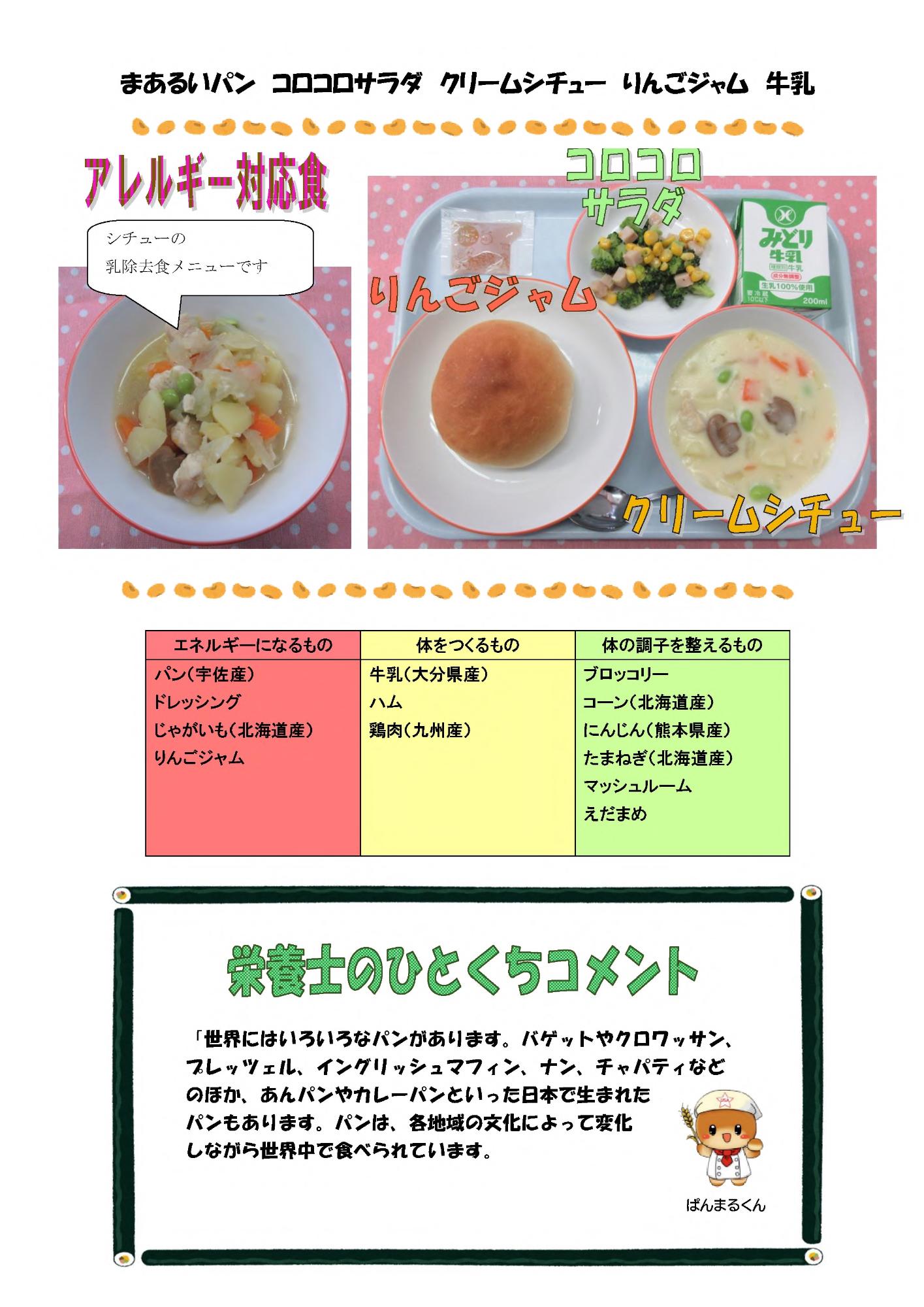 2月15日の給食