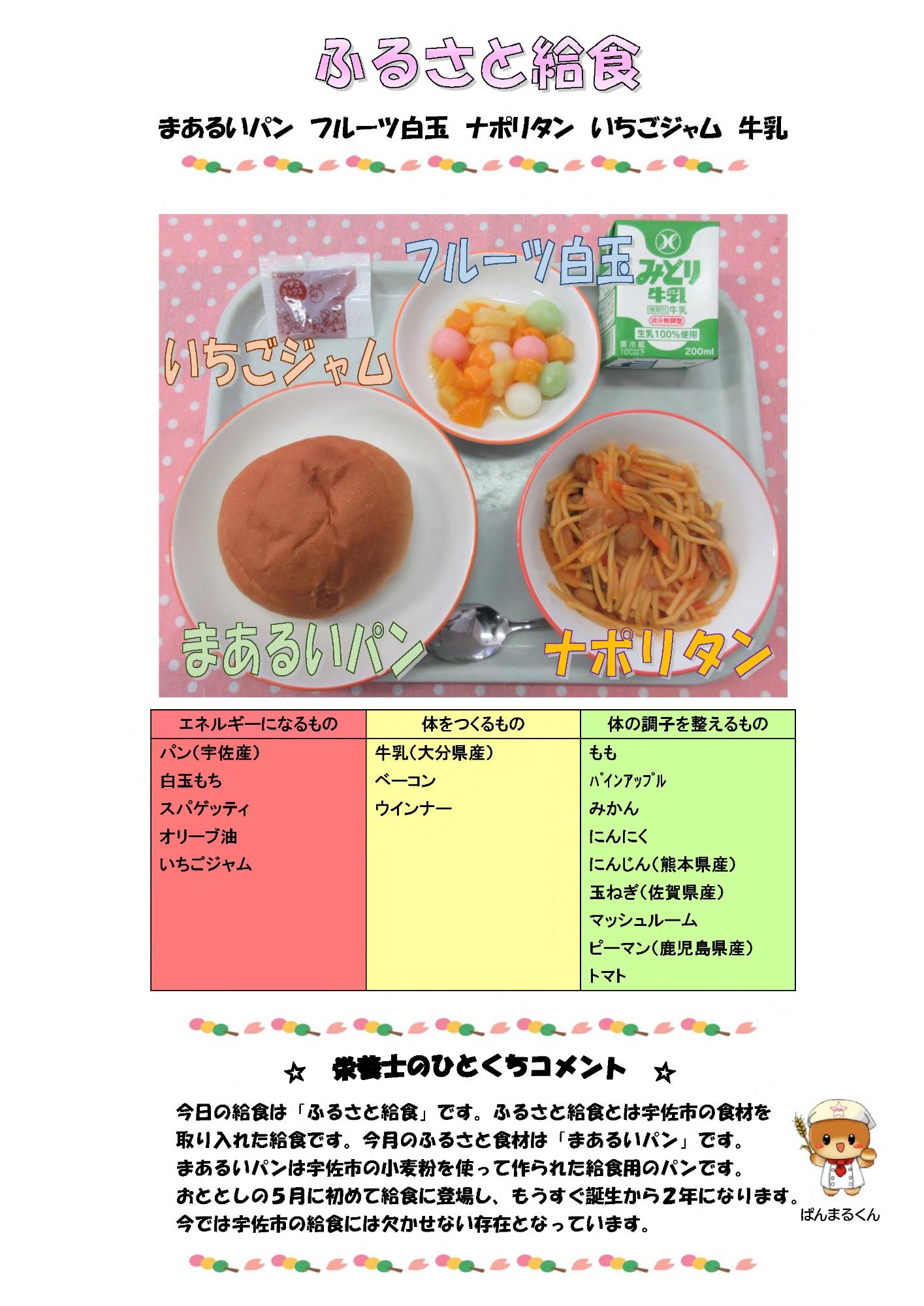 4月28日の給食