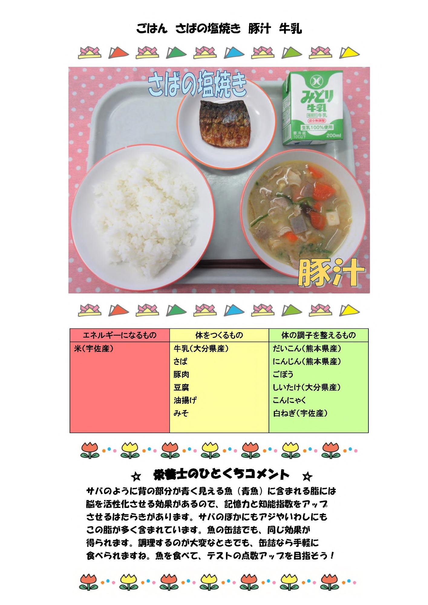 5月17日の給食