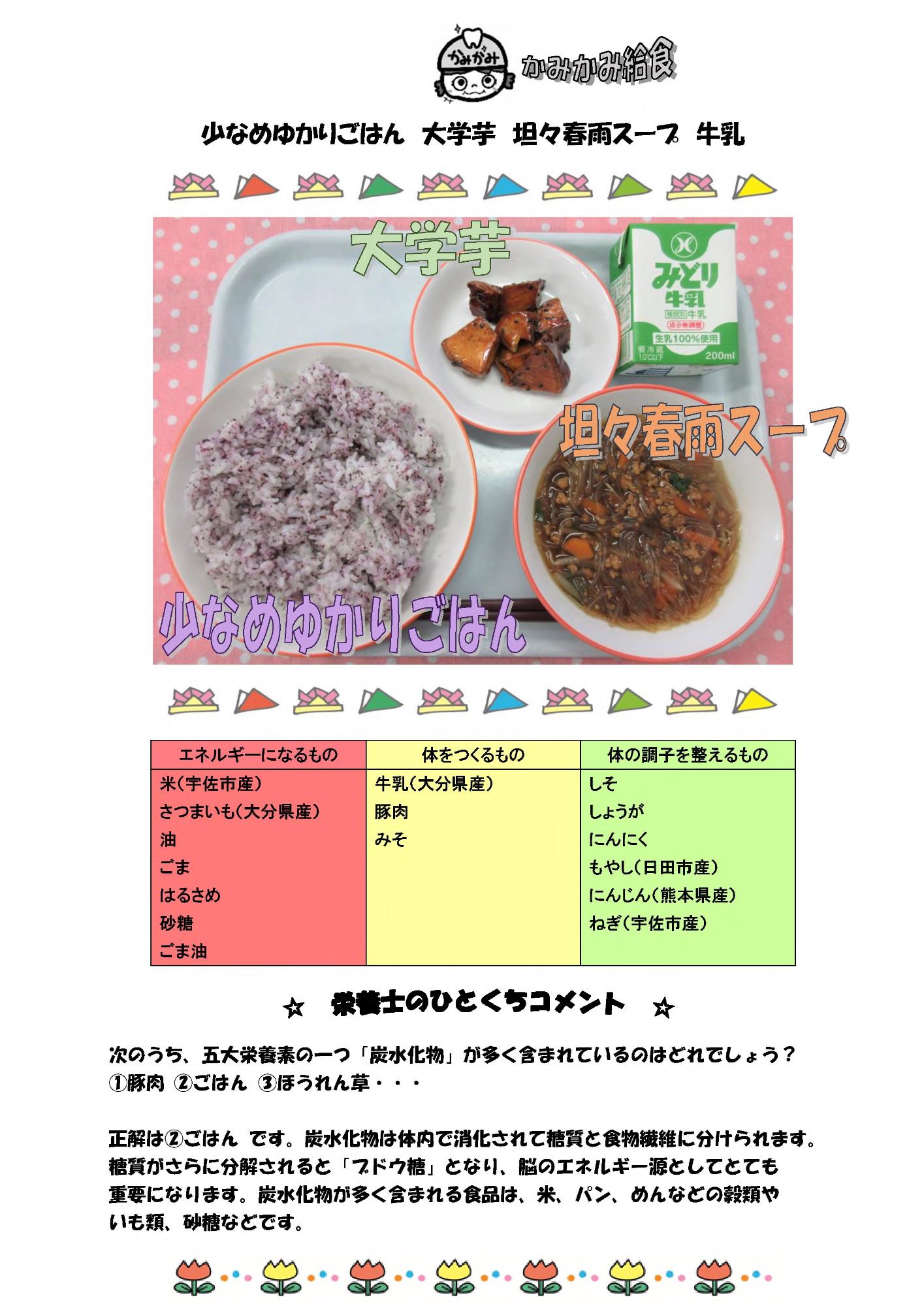 5月25日の給食