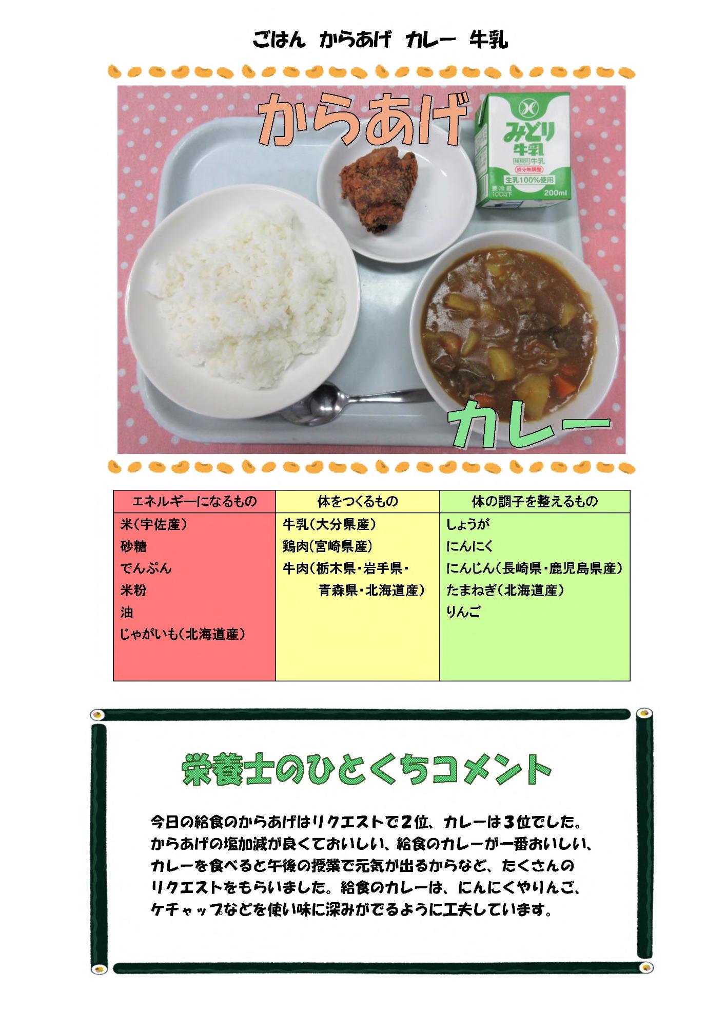 2月22日の給食