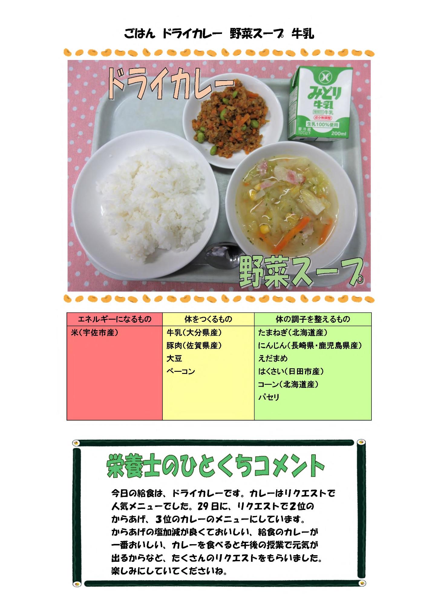 2月22日の給食
