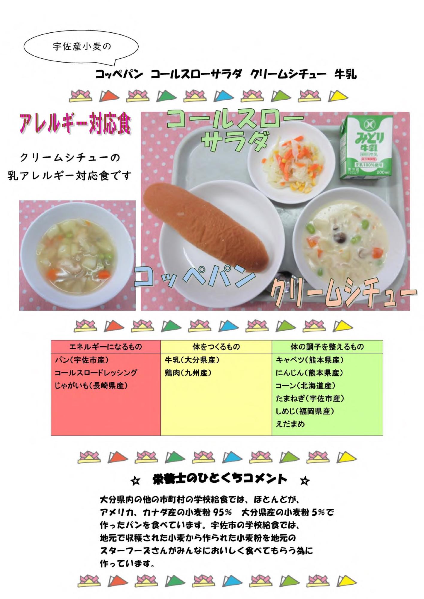 5月29日の給食