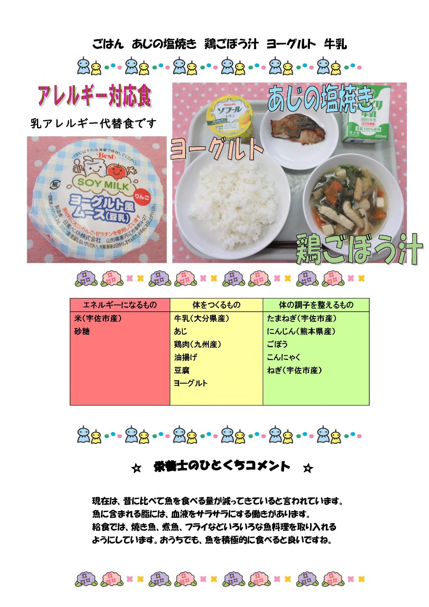 6月17日の給食