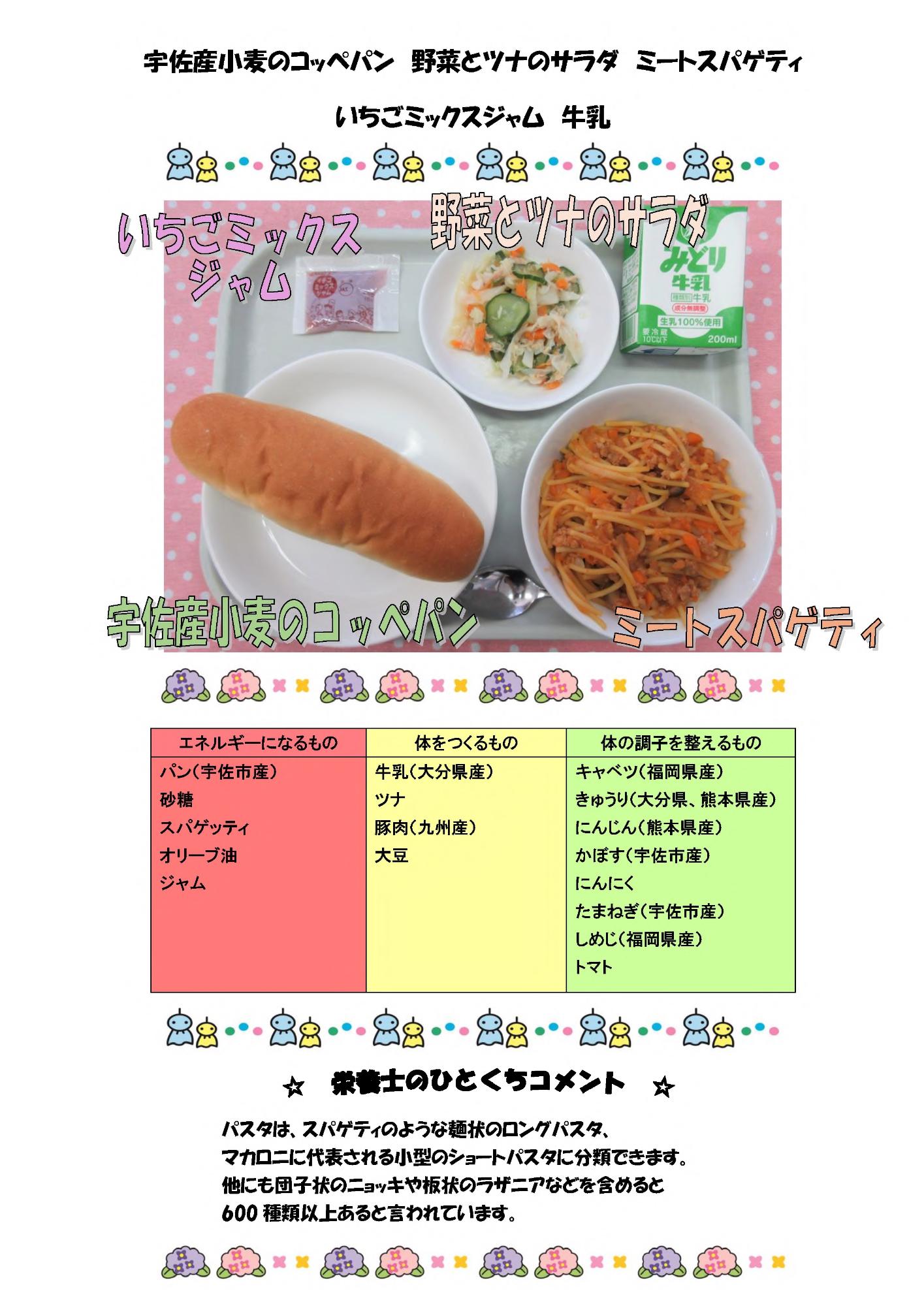 6月19日の給食
