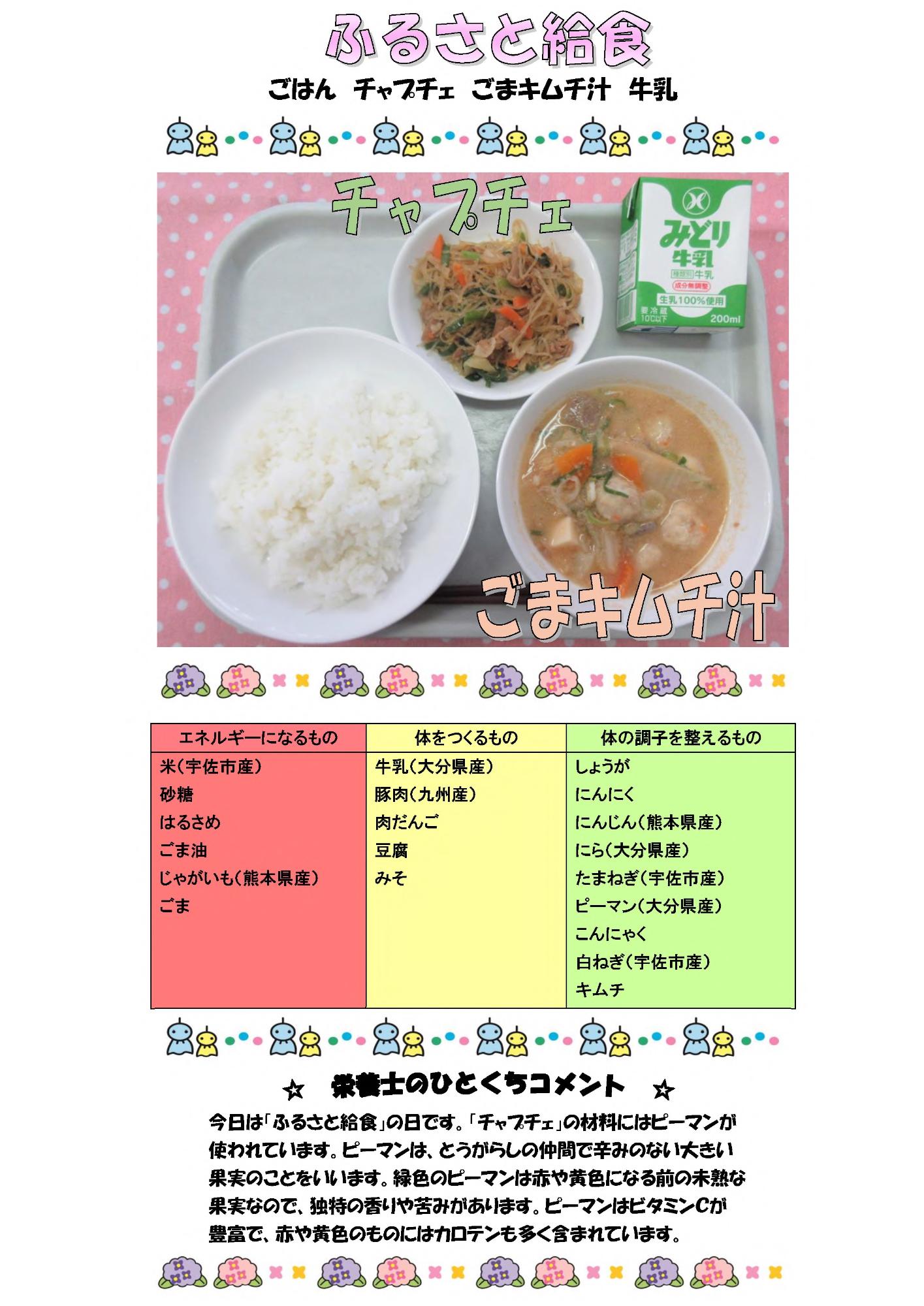6月25日の給食