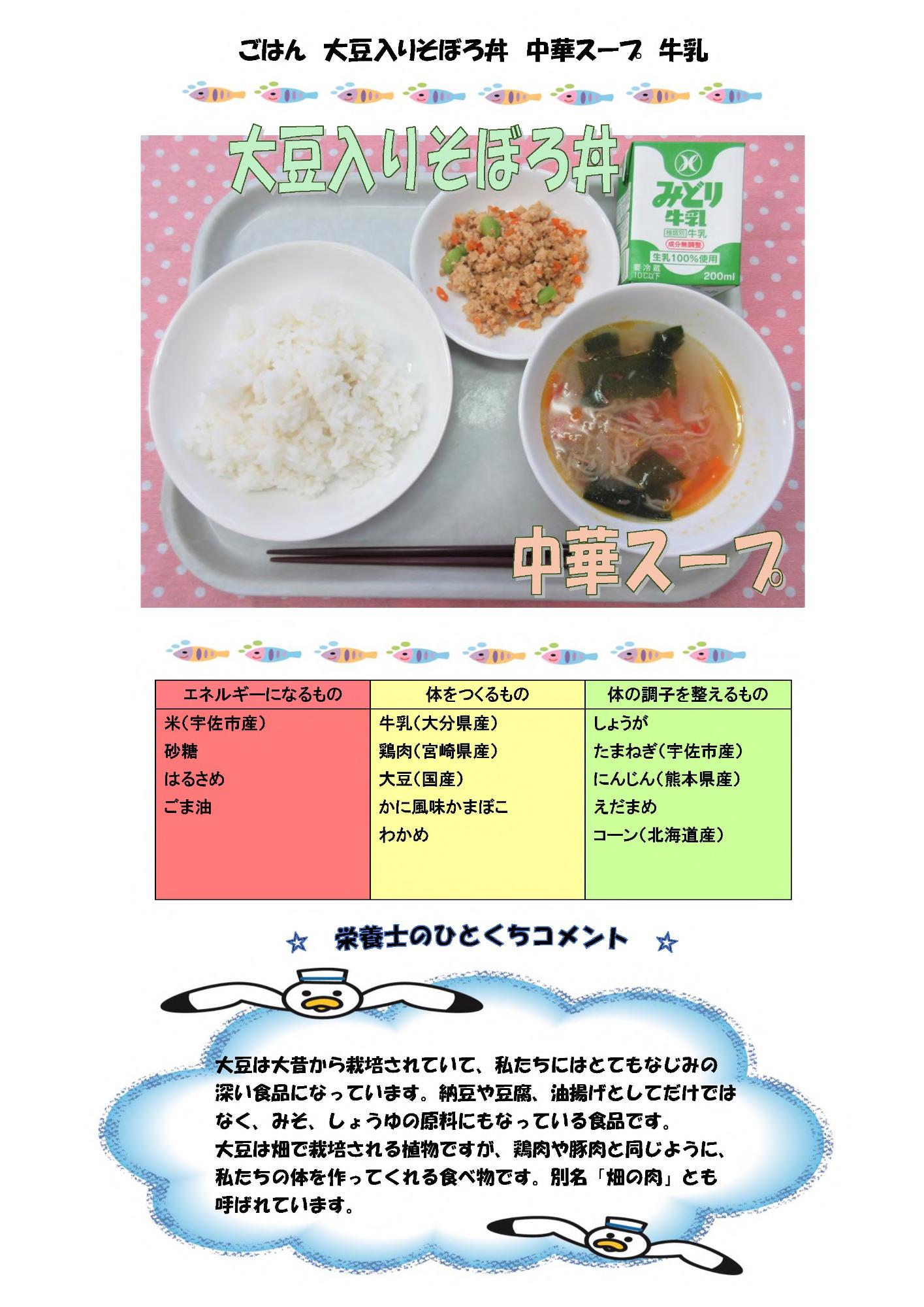 7月9日の給食
