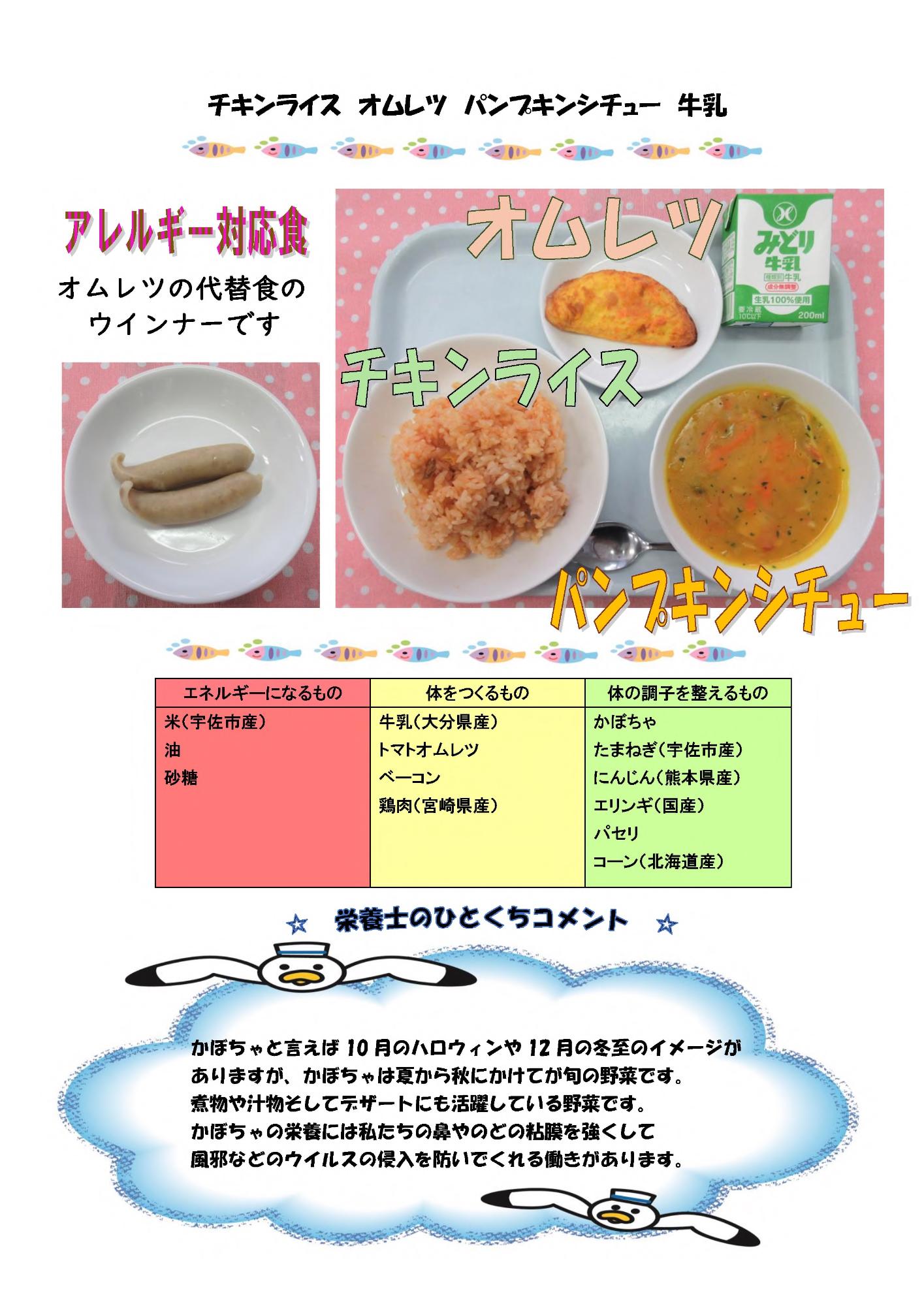 7月18日の給食