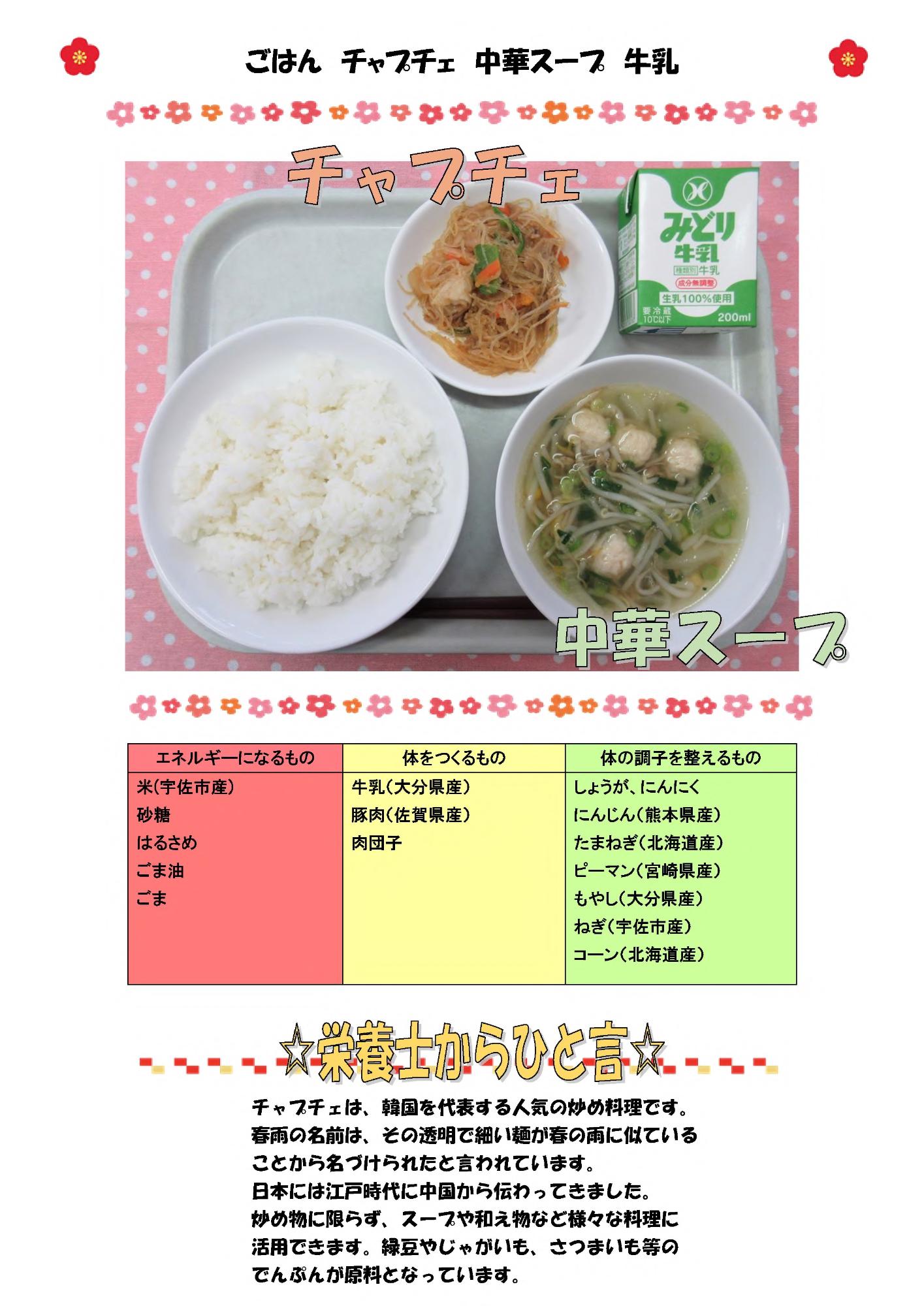 1月17日の給食