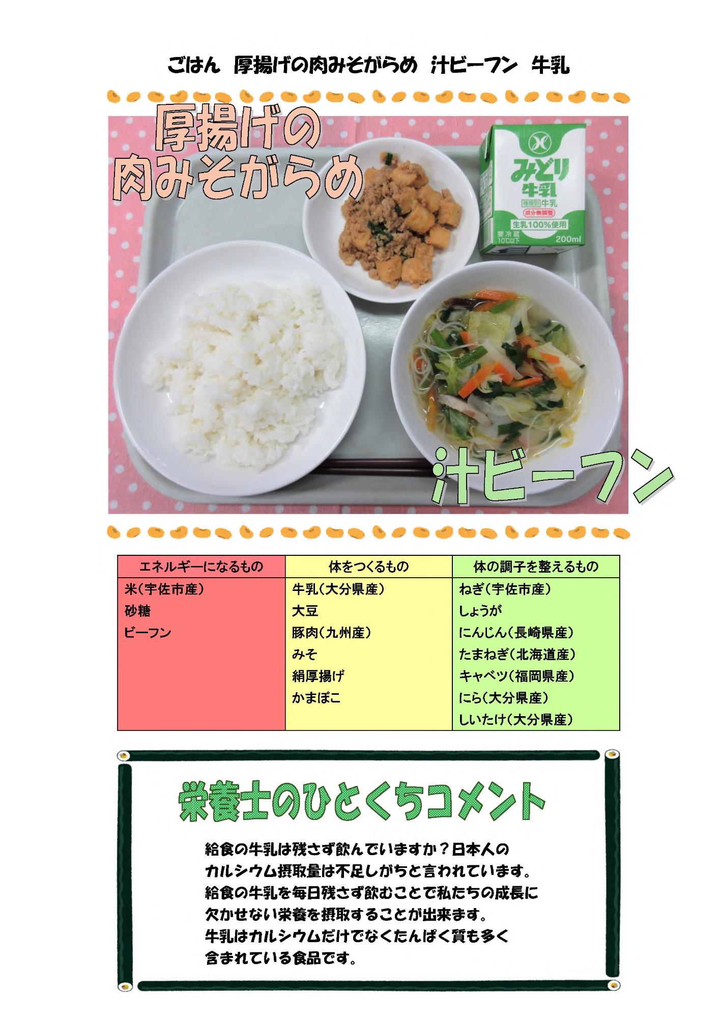 2月10日の給食