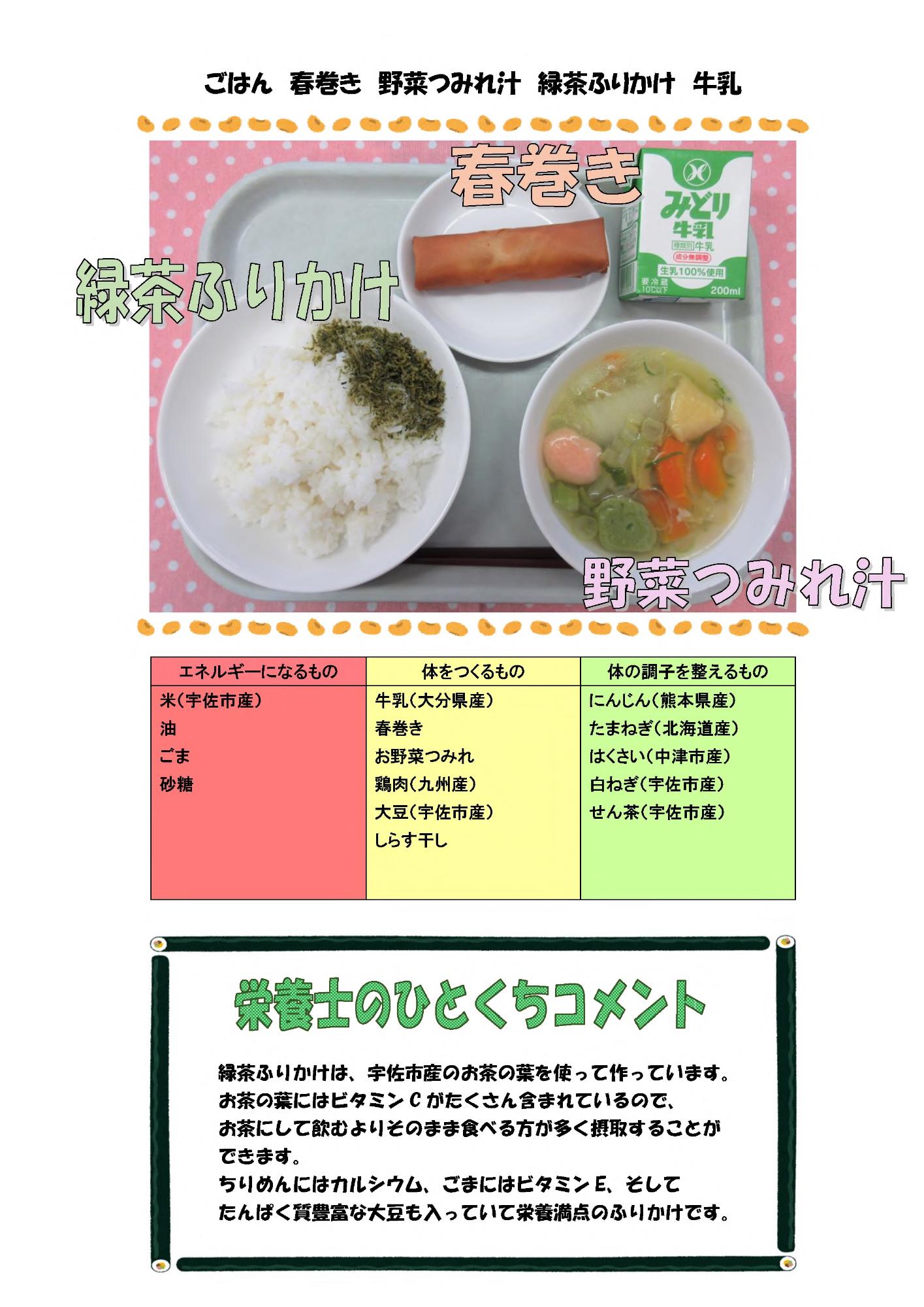 2月18日の給食