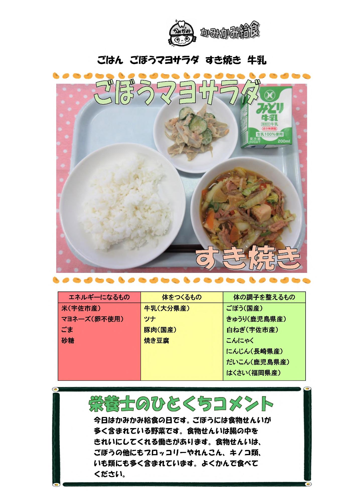 2月28日の給食