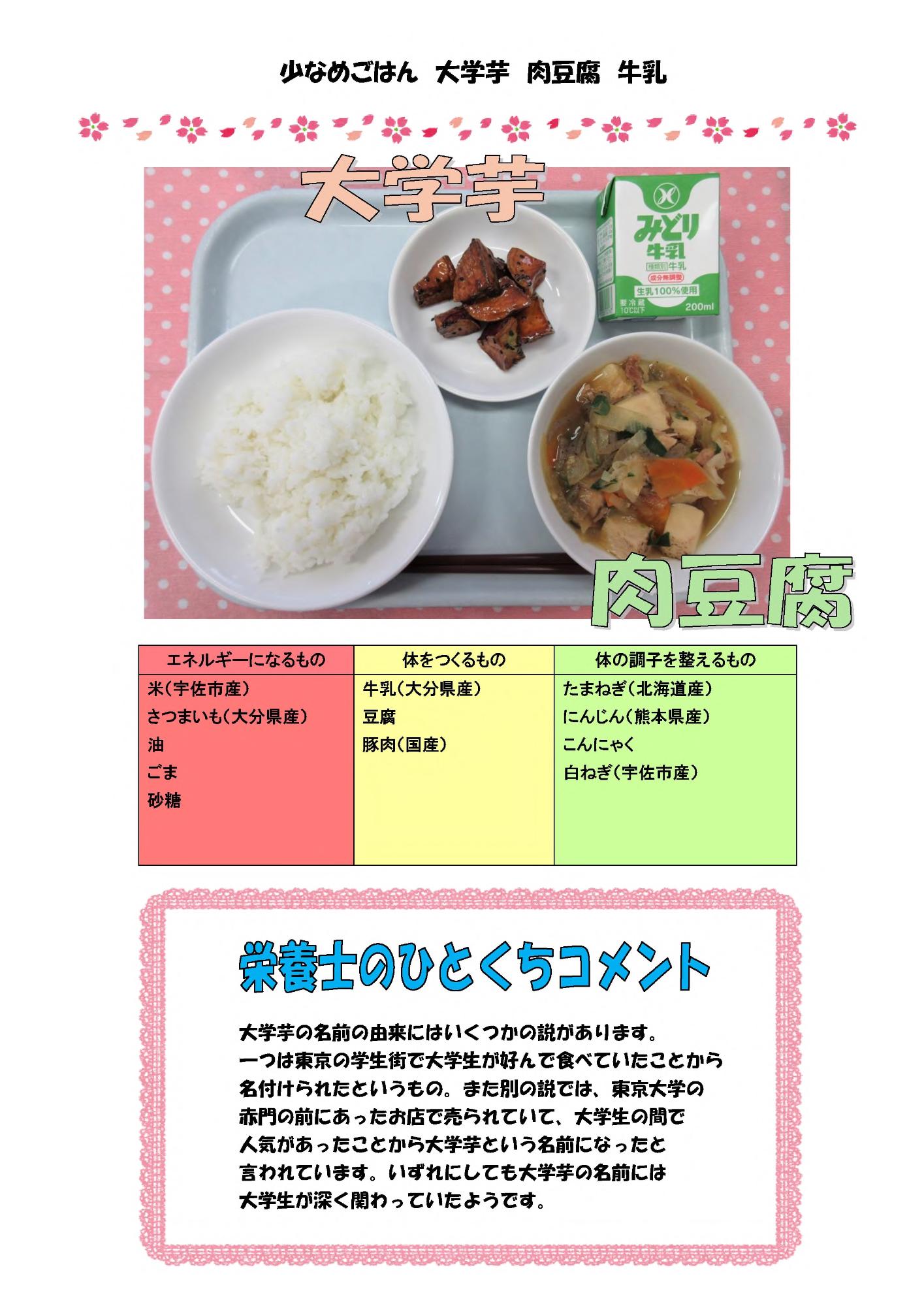 3月10日の給食