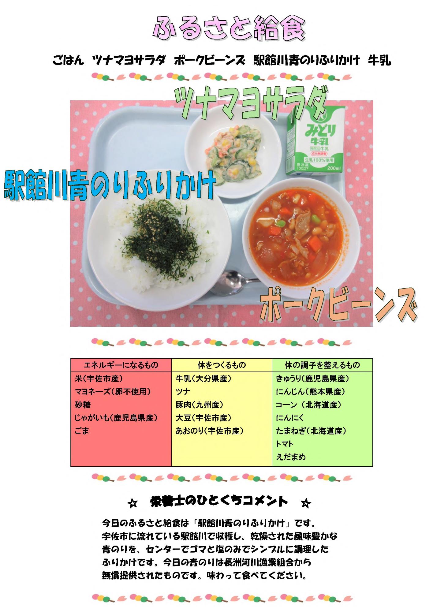 4月18日の給食