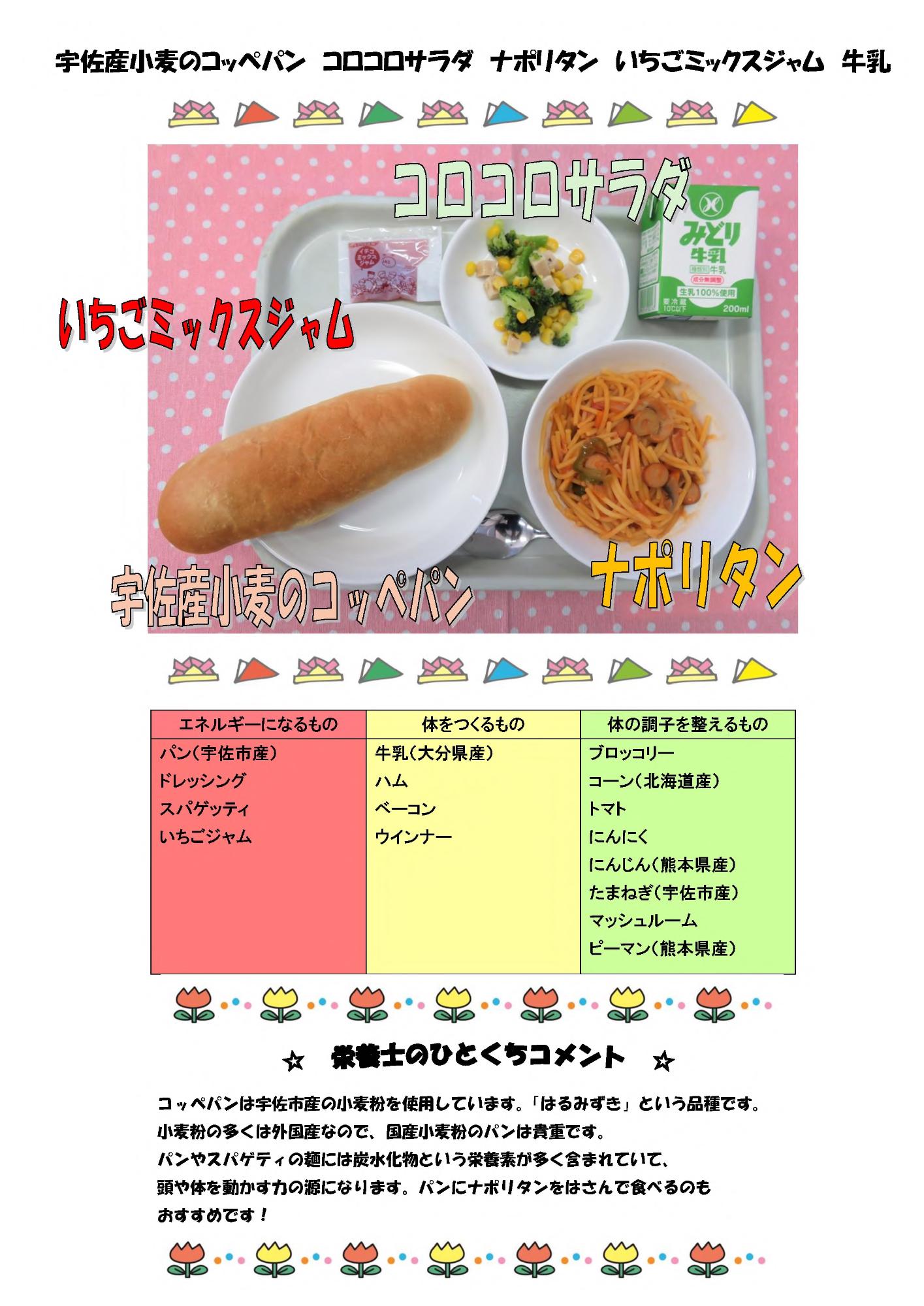 5月14日の給食