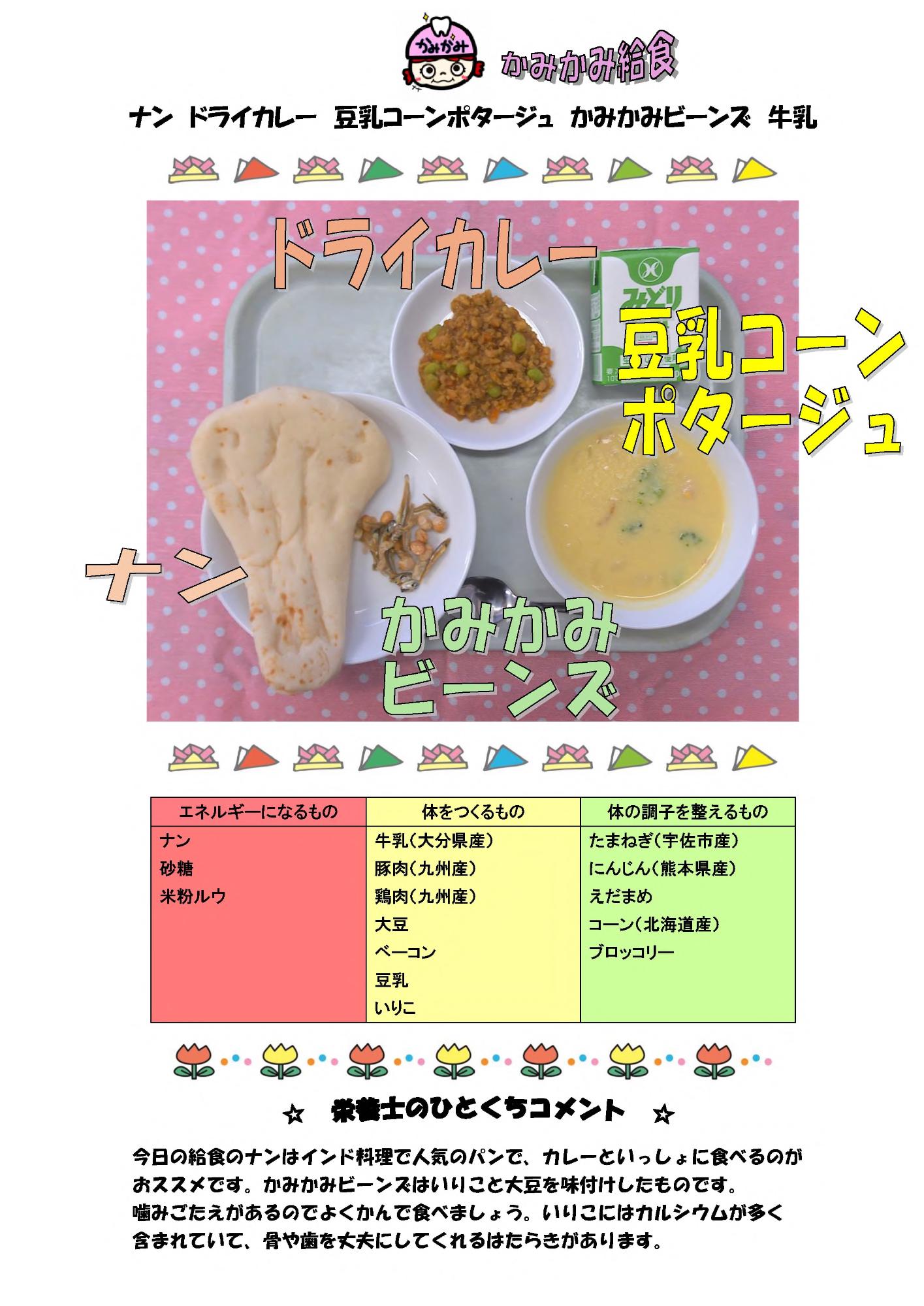 5月28日の給食