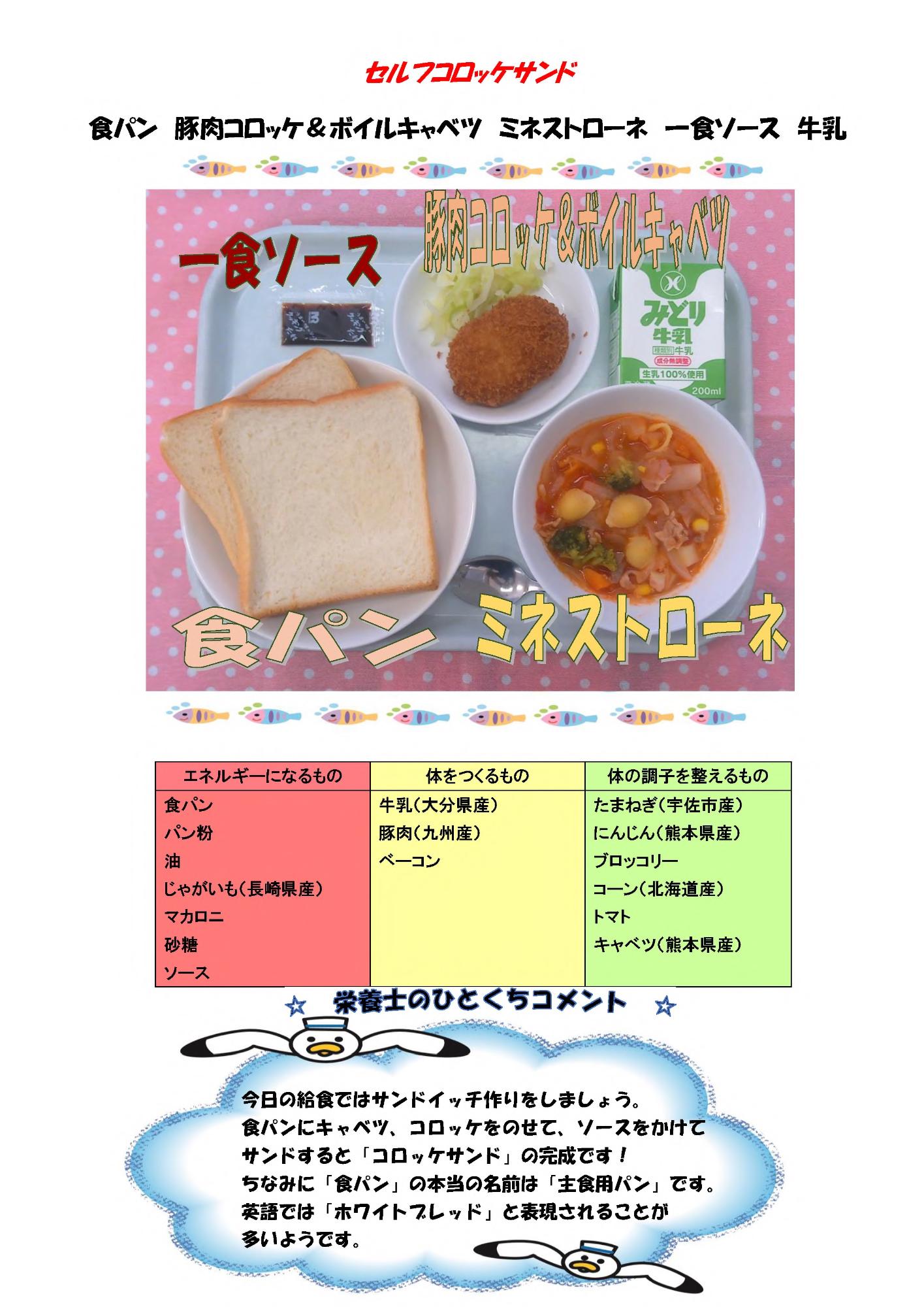 7月3日の給食