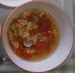 トマトと卵のスープ