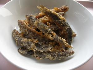 どじょうのから揚げ