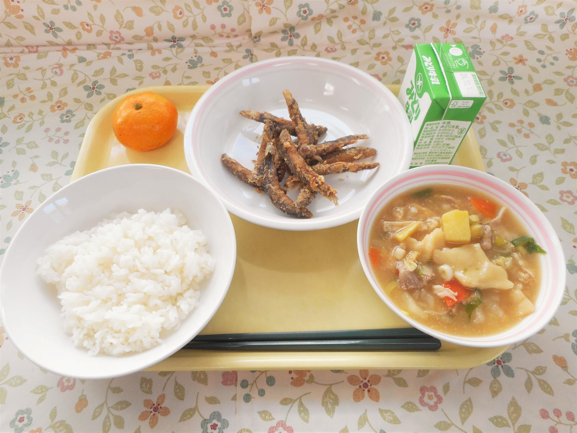 2024年11月22日の給食写真