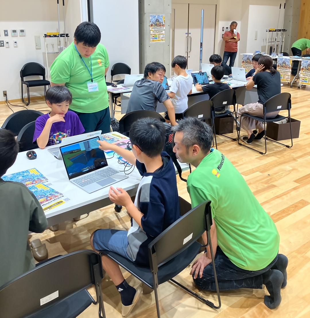 マイクラ体験会の様子7