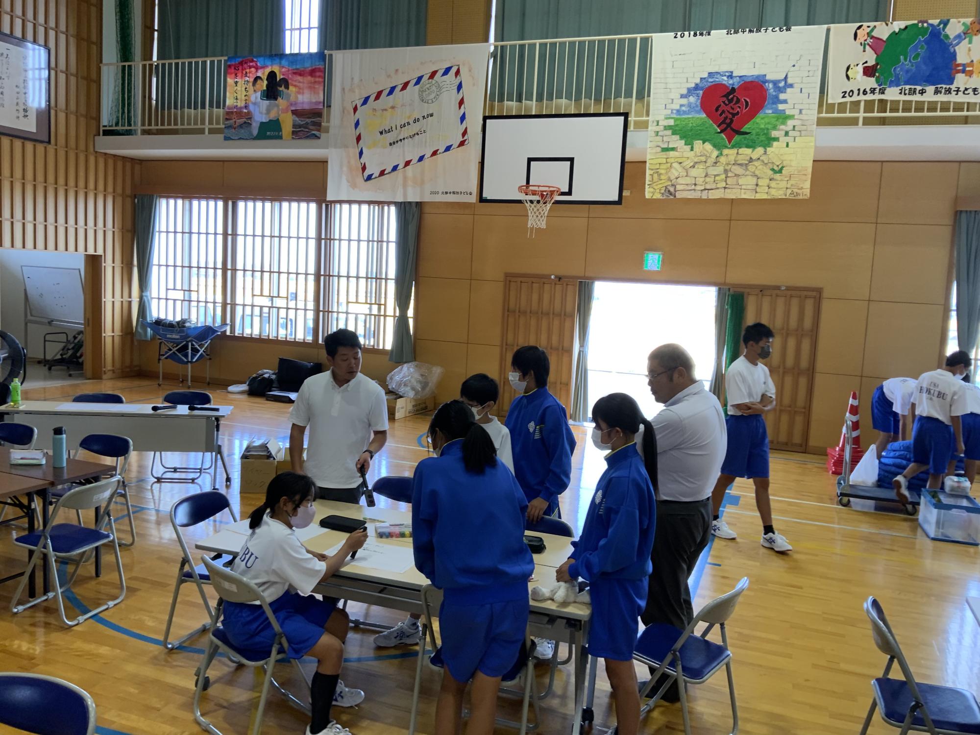 訓練の様子