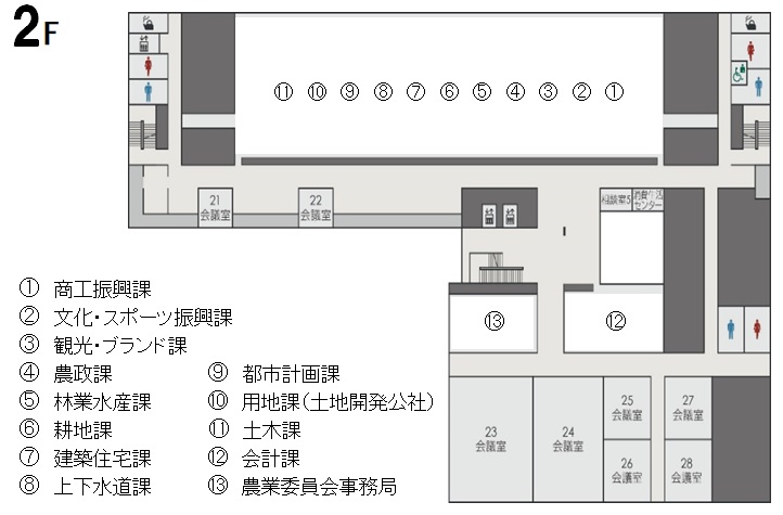 本庁舎2階