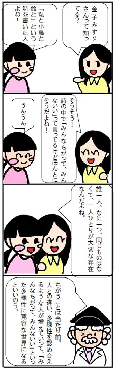 みんなちがってみんないい
