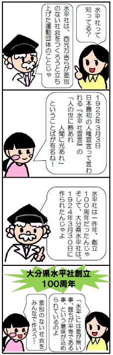2023大分県水平社創立100周年