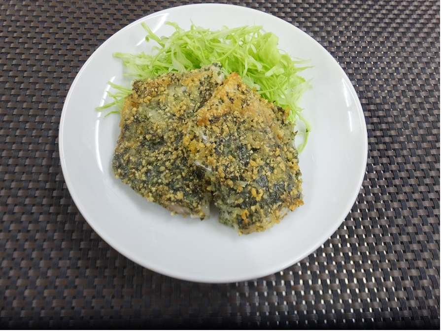 アジの香草焼き写真