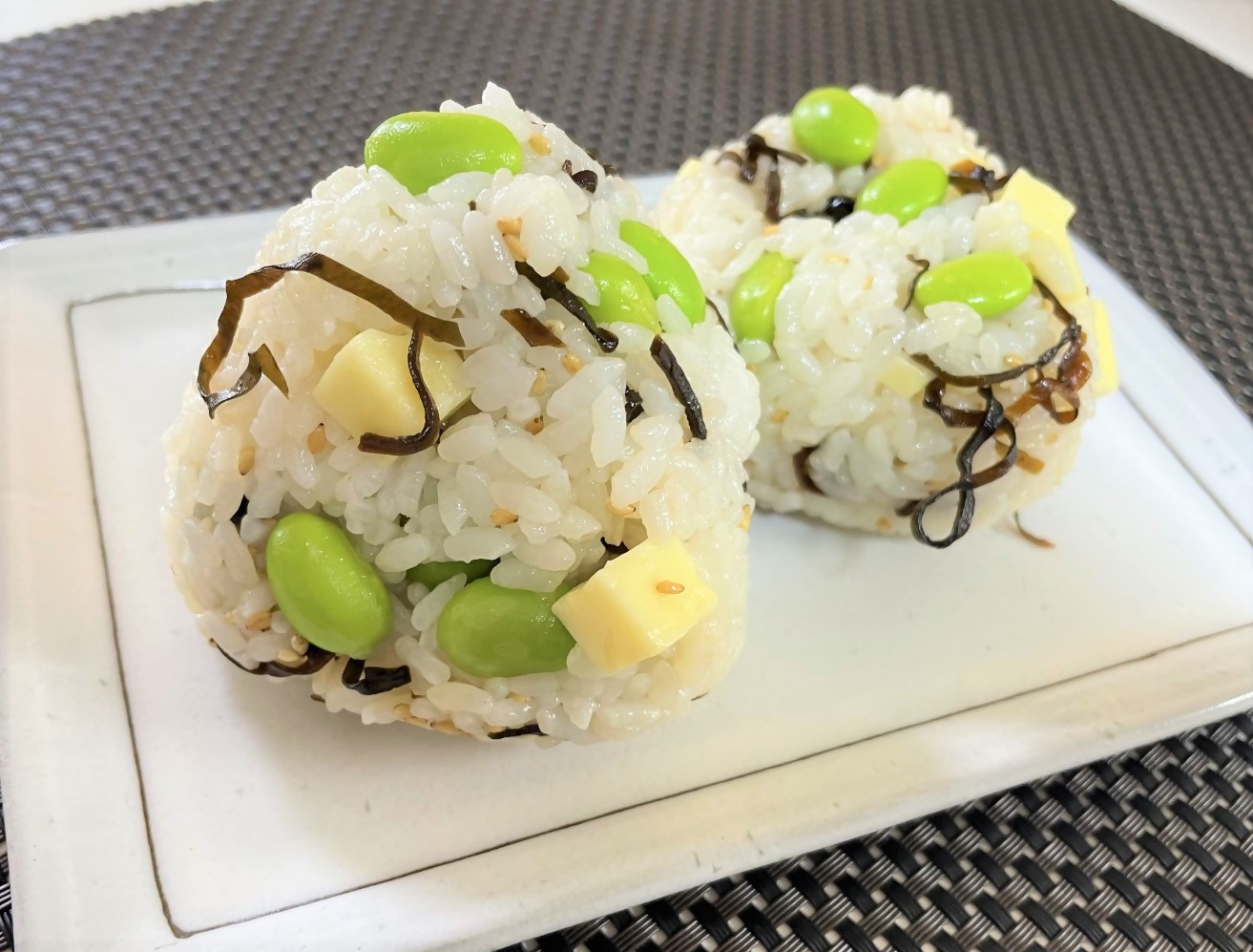 枝豆チーズ塩昆布