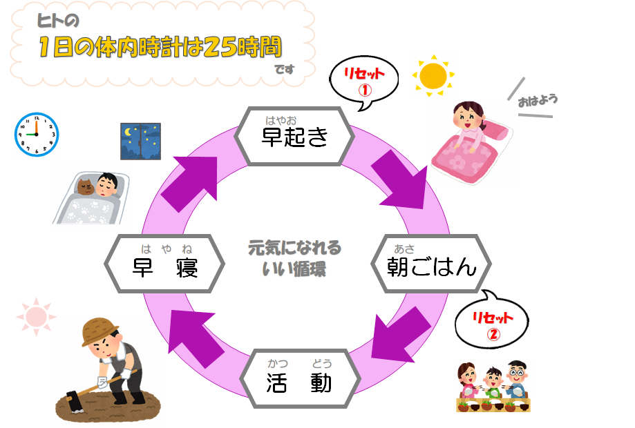 元気の循環