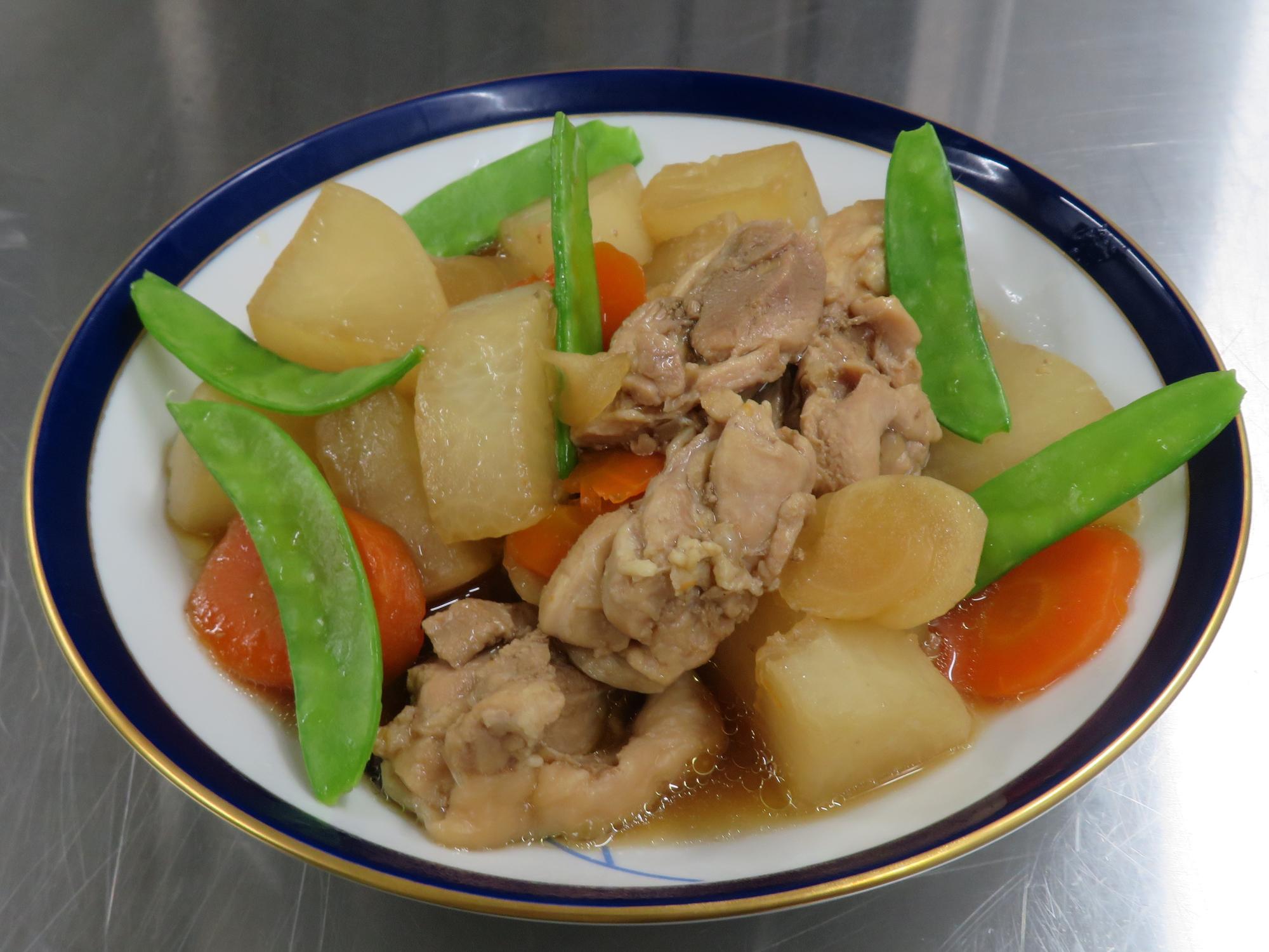 鶏と大根の煮物