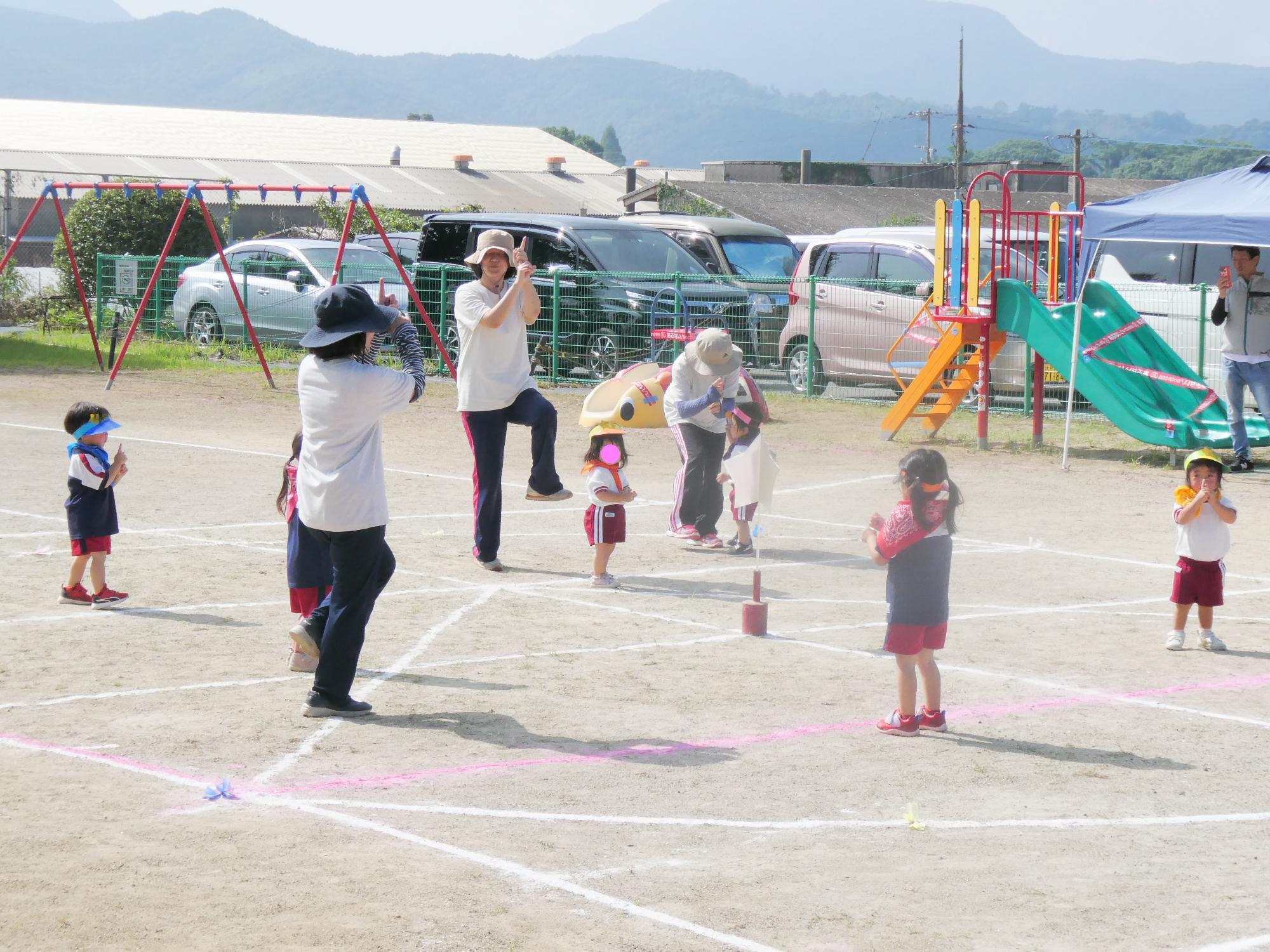 忍者ポーズ