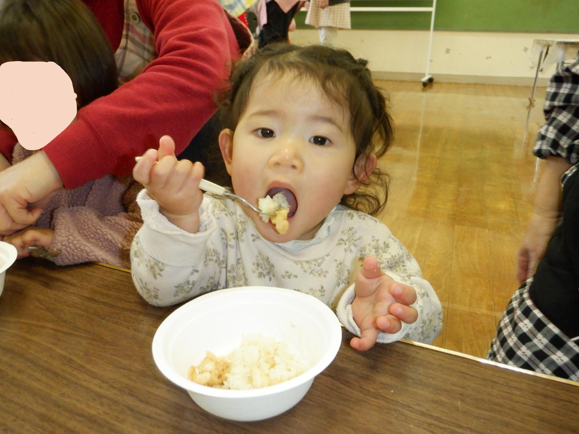 お餅つき・きな粉餅・子ども