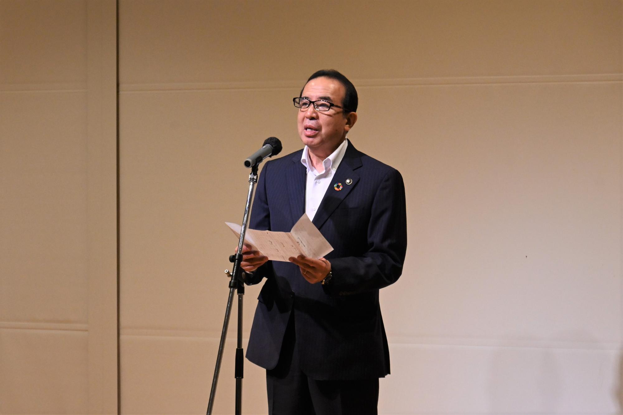 市長あいさつ