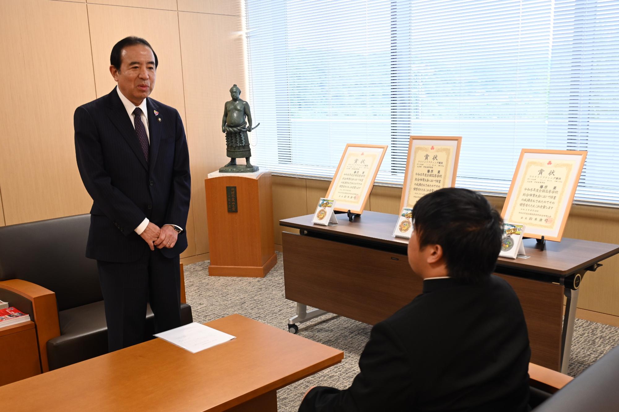 市長あいさつ