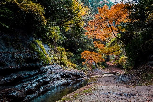 東椎屋の滝