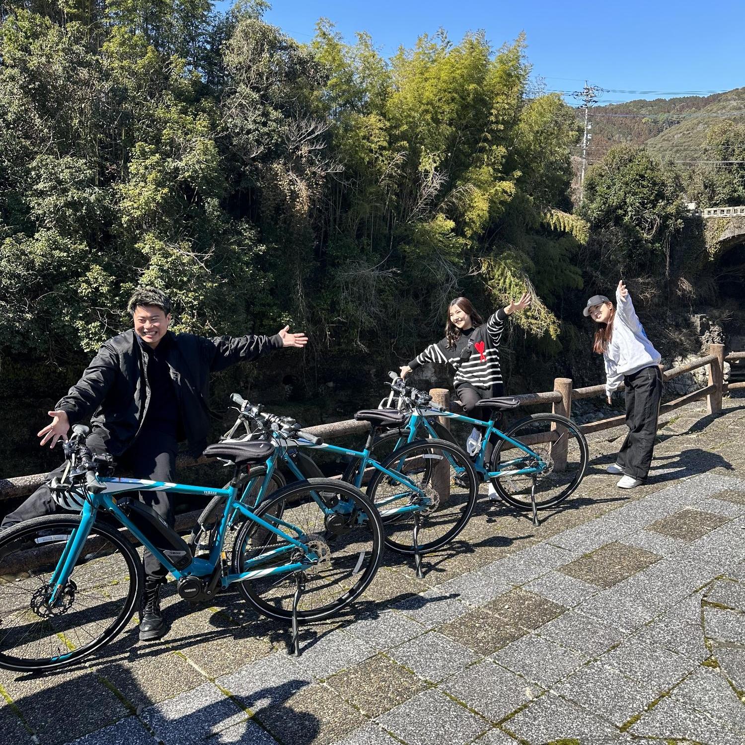 ナオヤさんサイクリング