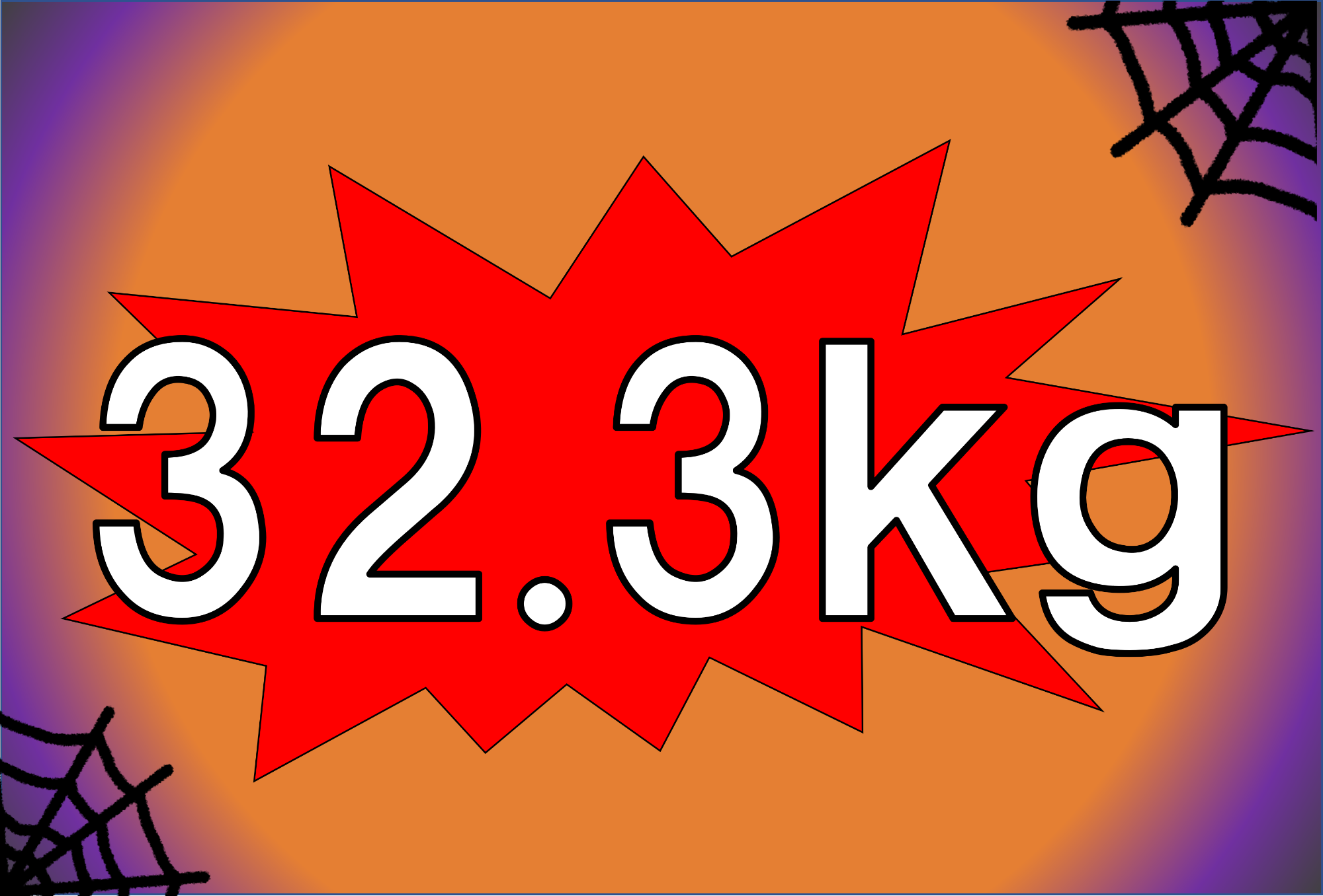 32.3キログラム
