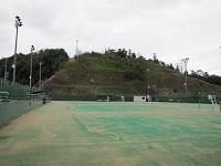平成令和の森スポーツ公園テニス場夜間照明写真