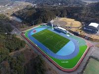 平成令和の森スポーツ公園陸上競技場空撮
