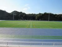 平成令和の森スポーツ公園陸上競技場インフィールド写真