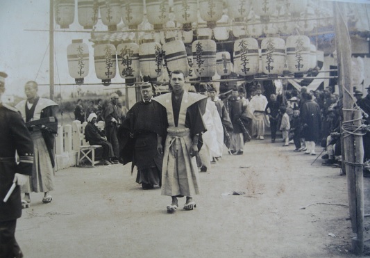 Procession of Chushusai participants (mid-twentieth century) 2