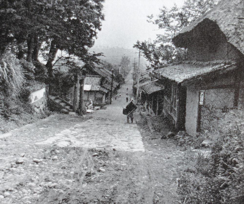 昭和初期の勅使街道