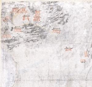 応永の古図に描かれた御許山（室町時代）