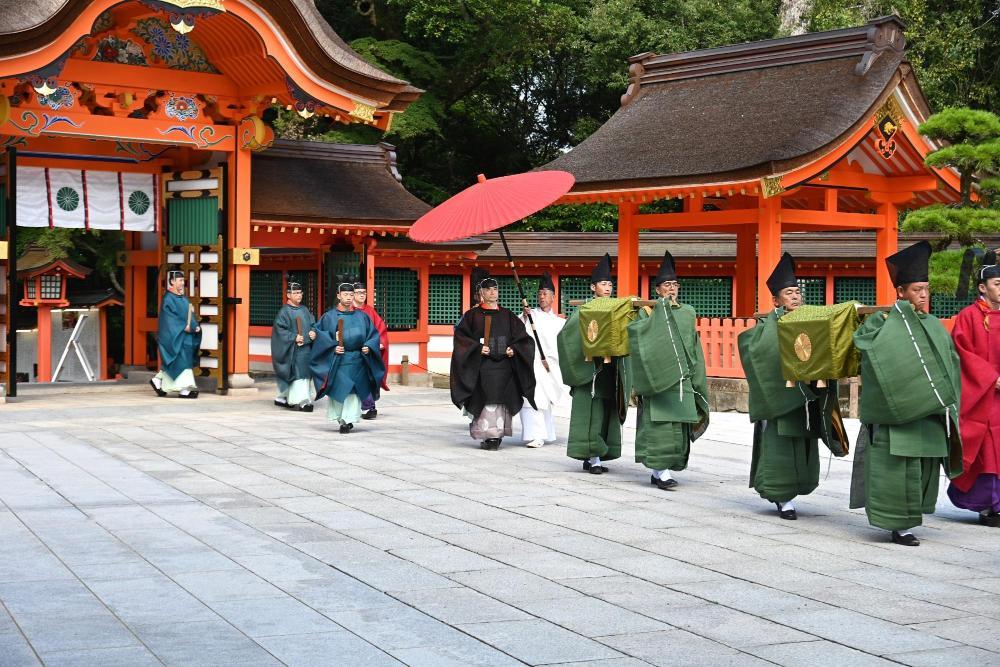在2025年所舉辦的臨時奉幣祭風景